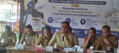 Tiga Kepala OPD Absen dalam Ngopi Bareng Plt. Bupati dan Insan Pers, Tuai Pertanyaan