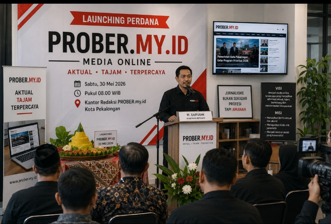 Launching Perdana PROBER.my.id Resmi Digelar di Kota Pekalongan